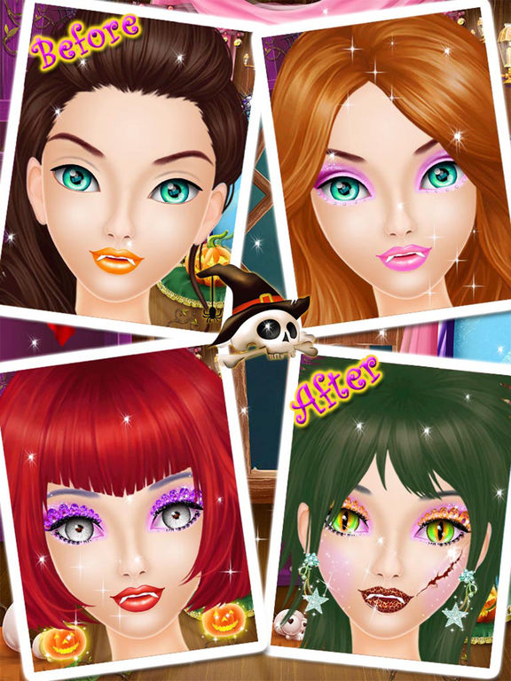 App Shopper Halloween Makeup Salon Kids game for girls (Games)