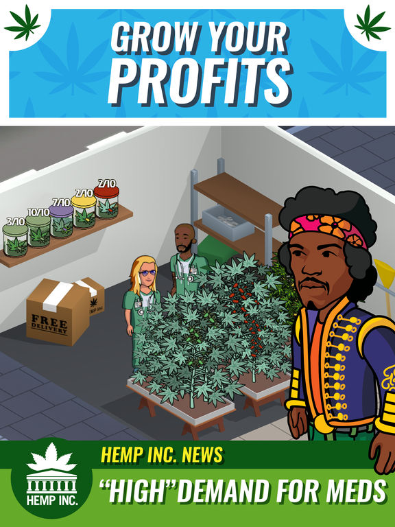 Hemp Inc Weed & Marijuana Business Game Tips, Cheats, Vidoes and