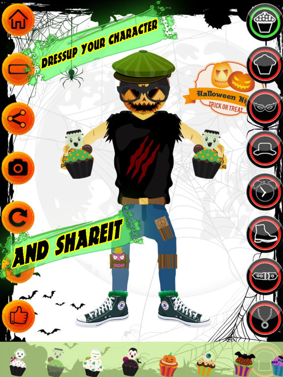 App Shopper Halloween costumes dress up & makeup game for kids (Games)