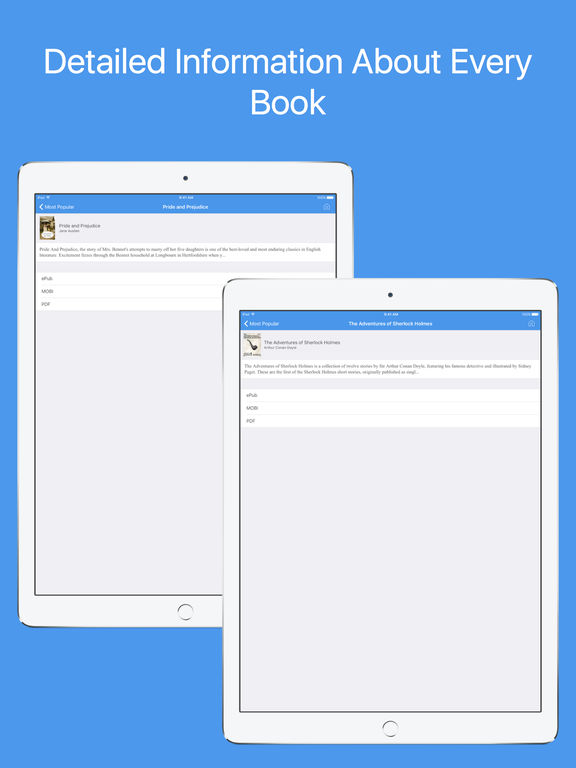 Book Finder Pro - Search and download eBooks Screenshots