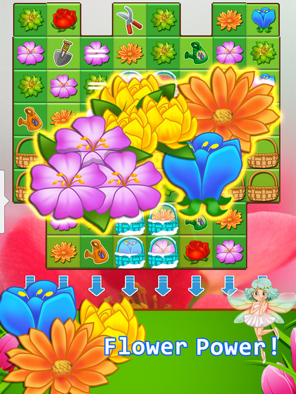 App Shopper Blossom Garden Free Flower Blast Match 3 Puzzle (Games)